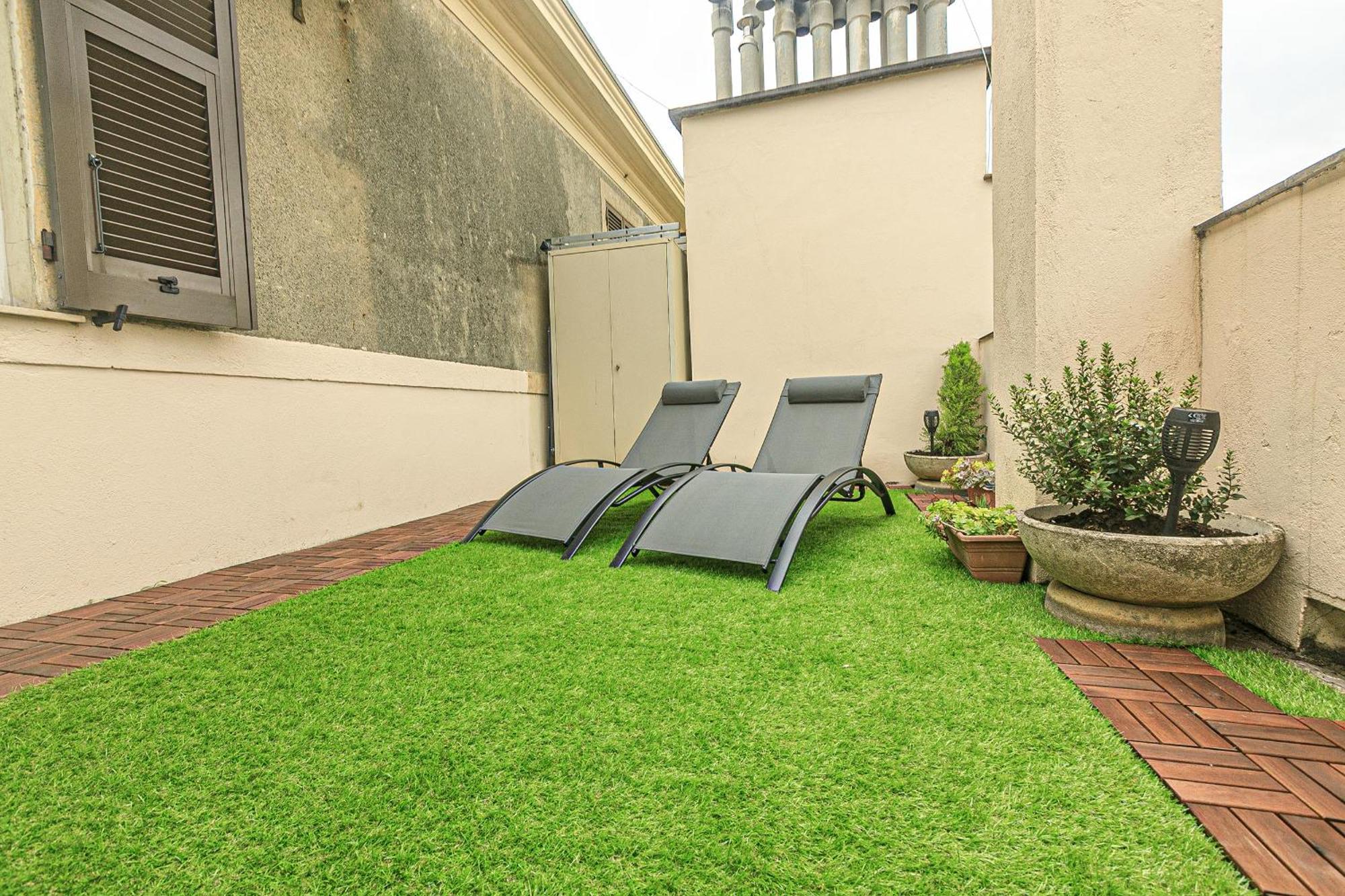 ジェノヴァPlein Ciel - Attico Vicino Al Centro - Parcheggio Privatoアパートメント エクステリア 写真